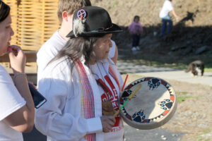 Tracy French, an EBCI tribal member, organized Saturday's event.  