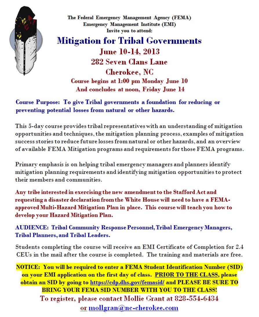 FEMA Mitigation Course