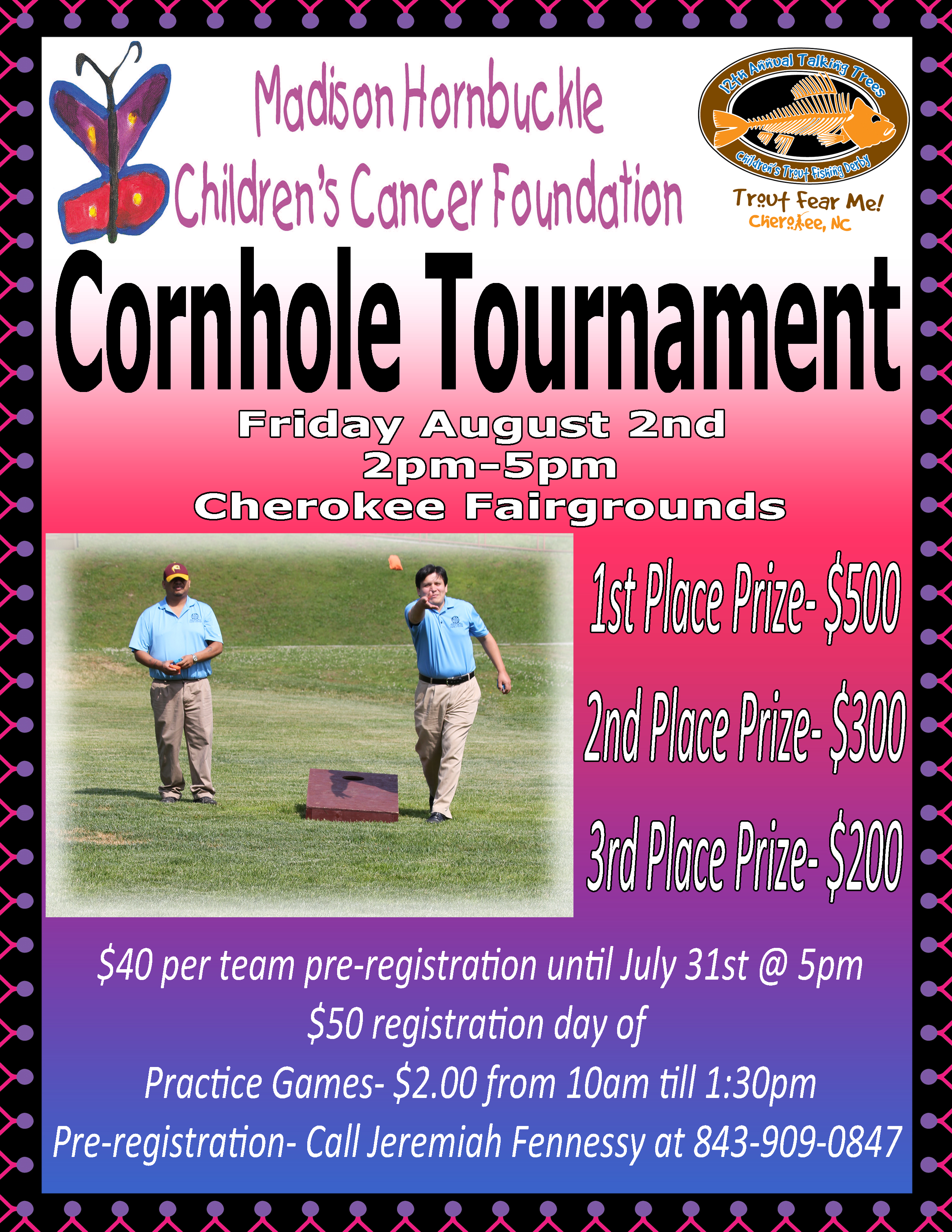 Madison Hornbuckle Foundation Cornhole Tournament