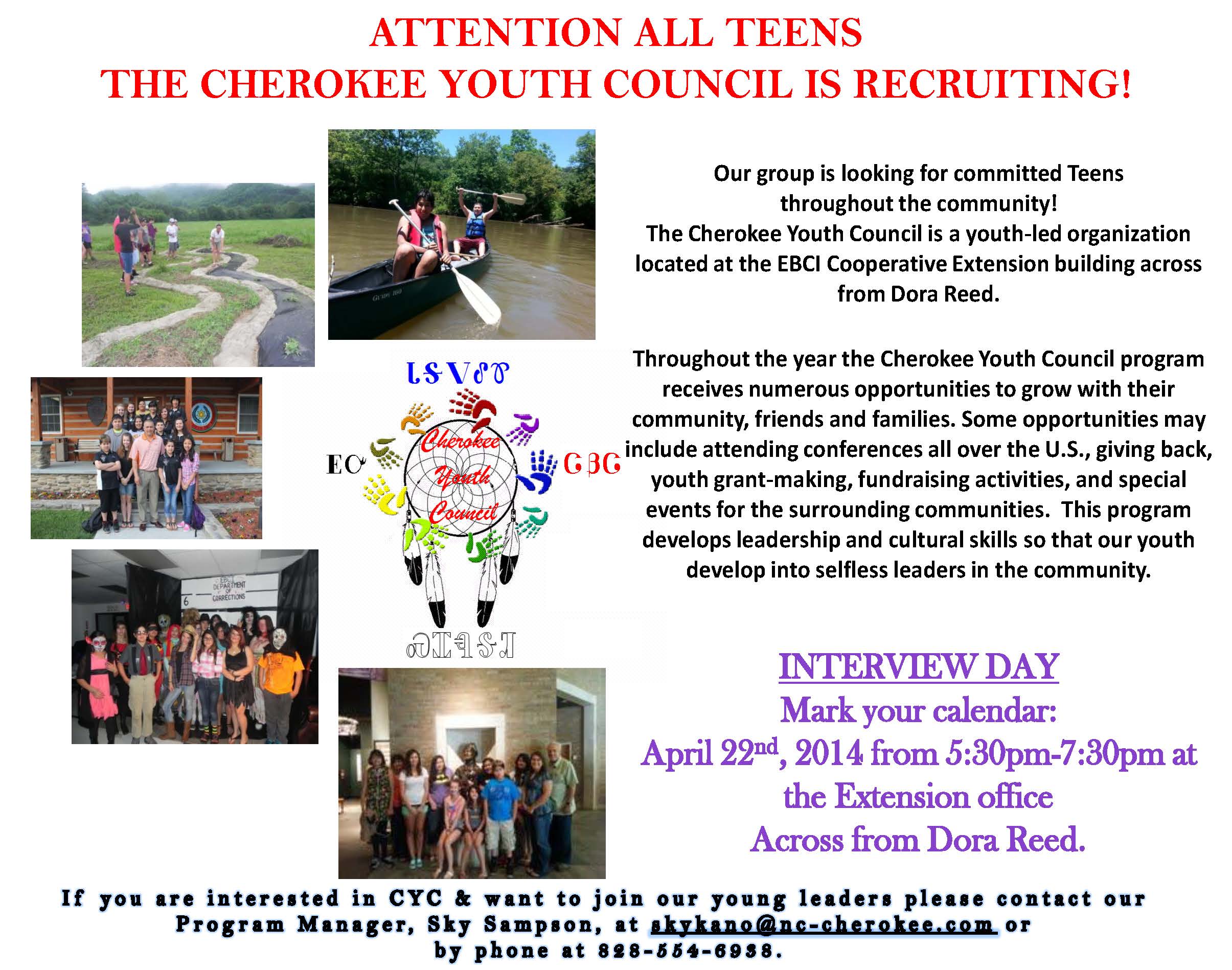 Recruitment Flyer April 2014