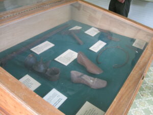 Palmer House Artifact Display Case