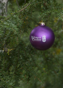 WCU ornament 125 anniversary