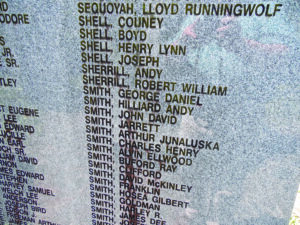 The plan calls for a professional cleanup of the granite slabs containing the names of deceased veterans. Currently, some of those slabs have mold and detritus to the point of obscuring names.