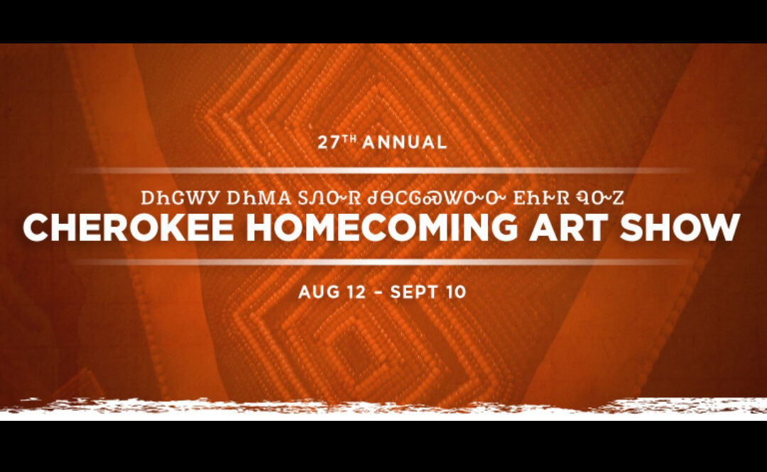 Art being accepted for Cherokee Homecoming Art Show & Sale