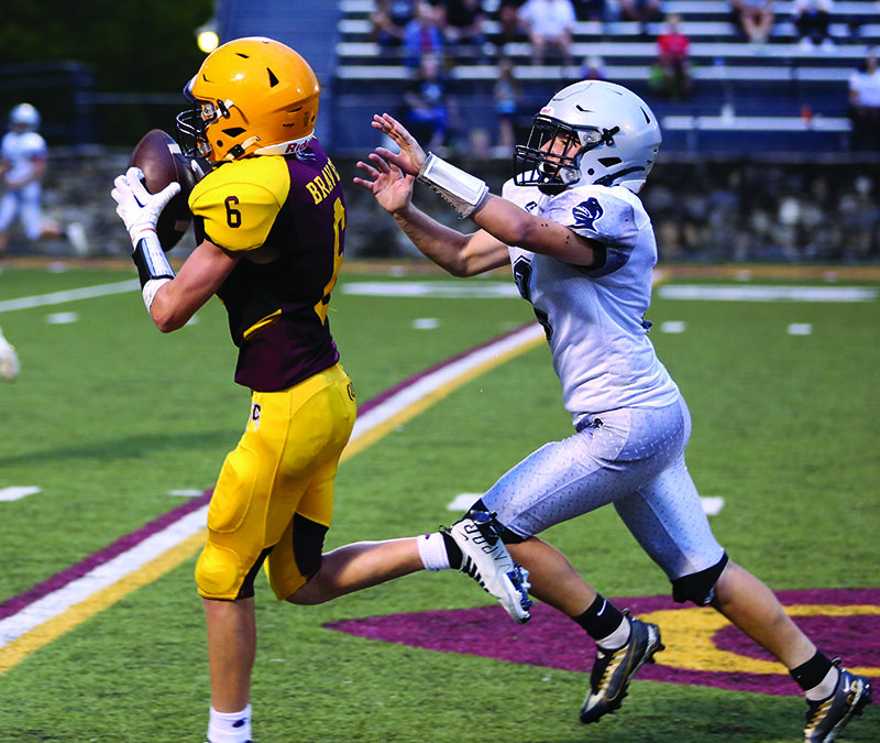 JV FOOTBALL: Black Knights edge Braves by a two-point conversion