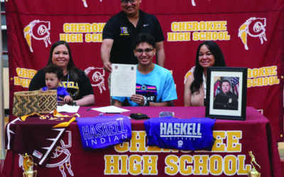RUNNING: Lossiah signs with Haskell Indian Nations Univ.