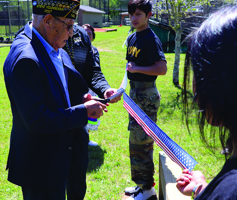 Cherokee JROTC Obstacle Course dedicated in honor of Cherokee hero