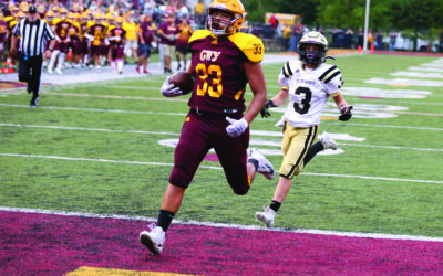 JV FOOTBALL: Cherokee wins big on rainy Homecoming Night