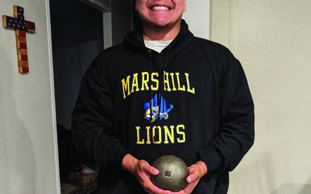 TRACK & FIELD: Tribal member to throw shot for Mars Hill