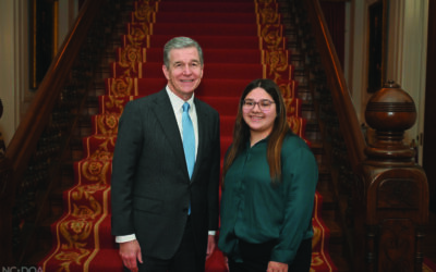 EBCI high school senior attends Governor’s Page Week