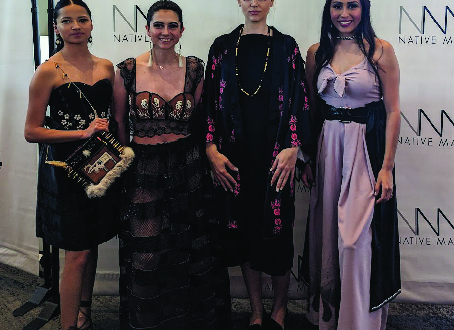 EBCI models walk in Native Fashion in the City Fashion Show