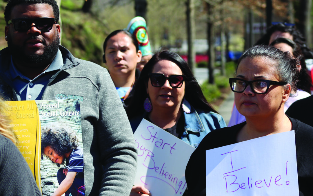 Sexual Assault Awareness Walk held in Cherokee