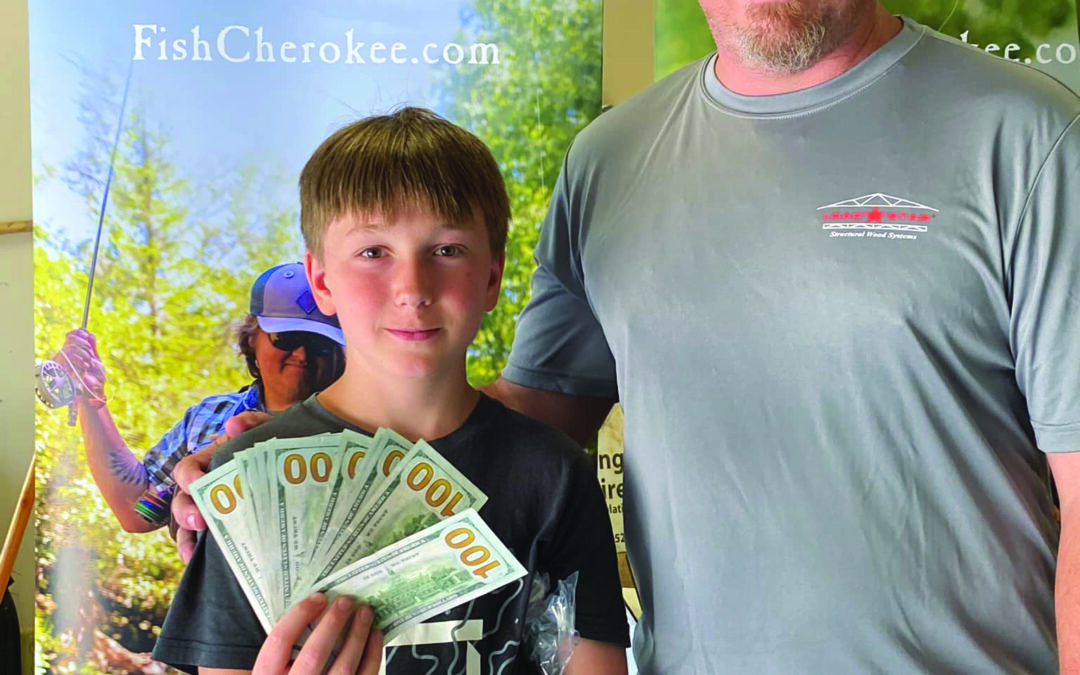 Memorial Day Fish Tournament draws 529 anglers to Cherokee