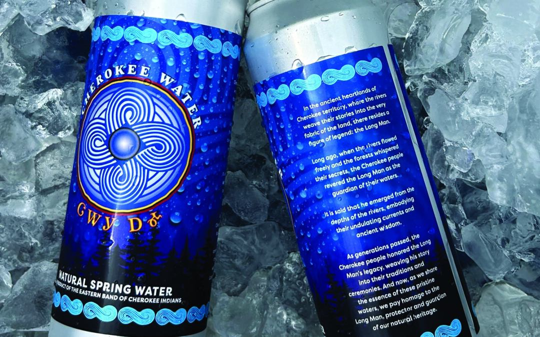 Cherokee Bottled Water launches special edition canned water