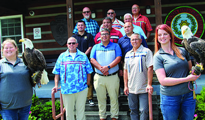 Cherokee Veterans introduce bald eagles to Dinilawigi