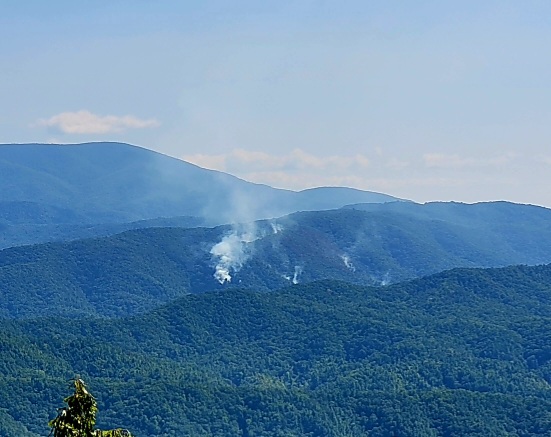 Flint Gap Fire in remote section of Great Smoky Mountains estimated to be 28 acres  