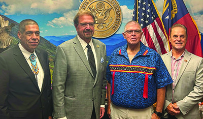 Ugvwiyuhi (Principal Chief) Michell Hicks denounces Lumbee Bill, supports Congressman Edwards’ defense of tribal sovereignty