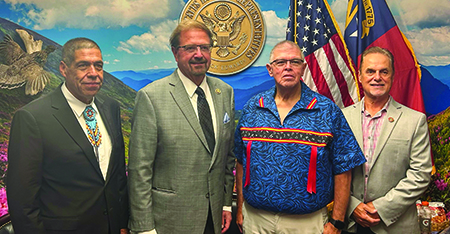 Ugvwiyuhi (Principal Chief) Michell Hicks denounces Lumbee Bill, supports Congressman Edwards’ defense of tribal sovereignty