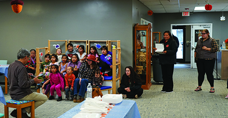 Qualla Boundary Public Library holds “Edutsi’s Garden” Book Release