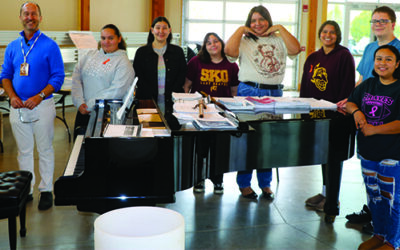 CCS Musical Theatre, Choir preparing for upcoming performances