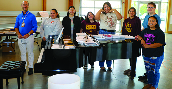 CCS Musical Theatre, Choir preparing for upcoming performances