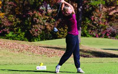 Lady Braves golfer Paytyn Barker makes history