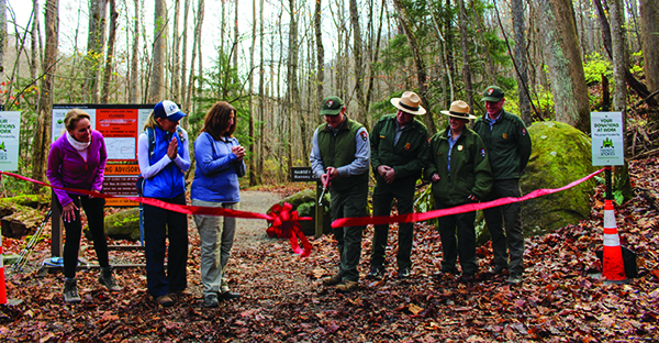 Great Smoky Mountains National Park completes three-year restoration of Ramsey Cascades Trail