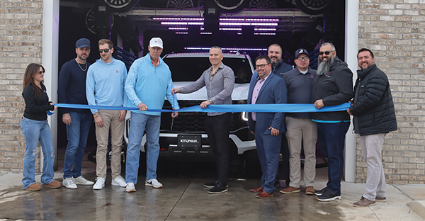 Kituwah, LLC holds ribbon cutting for Big Peach Car Wash