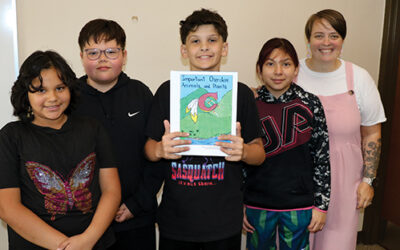 Cherokee Elementary students write and illustrate nature book