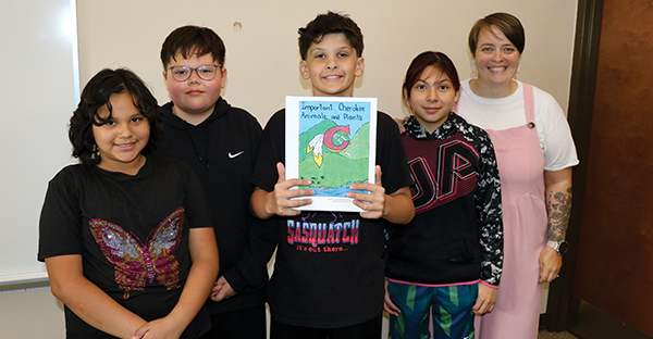 Cherokee Elementary students write and illustrate nature book