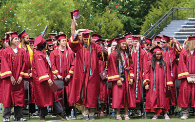 “The past shaped us”: CHS Class of 2025 graduates most ever with 100