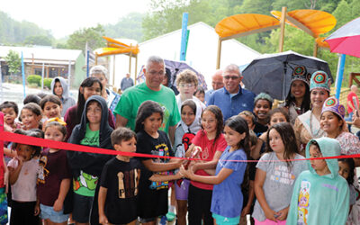 A new amenity in downtown: Kanunohi Park officially opens in Cherokee