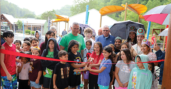 A new amenity in downtown: Kanunohi Park officially opens in Cherokee