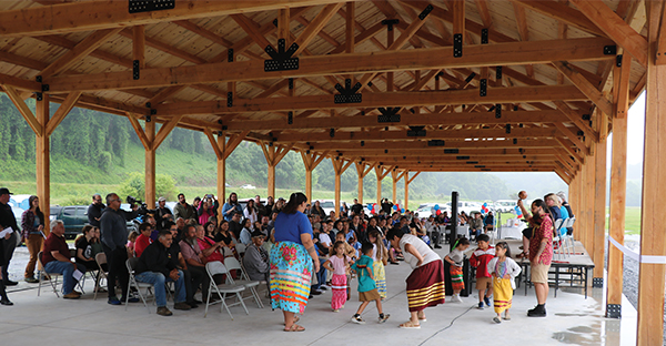 New pavilion opens officially at Kituwah