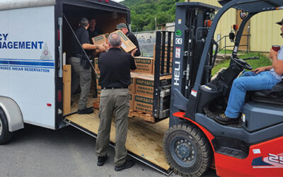 CIPD, EBCI Operations Division provide disaster relief to Kentucky