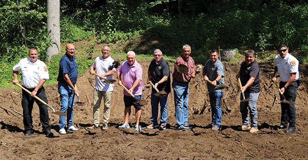 Groundbreaking held for new additions to Big Cove Fire Station