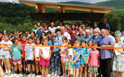 Natural wonder: Ribbon-cutting held for Soco Falls Trailhead improvements project