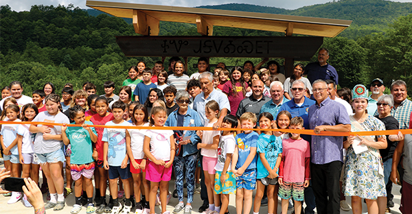 Natural wonder: Ribbon-cutting held for Soco Falls Trailhead improvements project