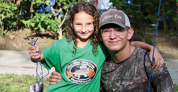 THE GOOD STUFF: Talking Trees Trout Derby is a great catch for families