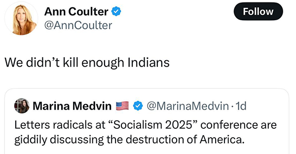 Ugvwiyuhi Hicks and Ugvwiyuhi Hoskin Jr. respond to Ann Coulter’s tweet