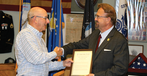 Last living EBCI World War II serviceman honored with Congressional Record