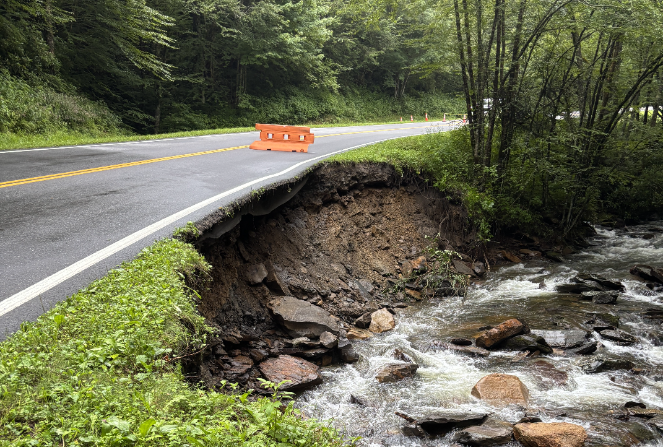 US441/Newfound Gap Road closed until further notice due to road damage
