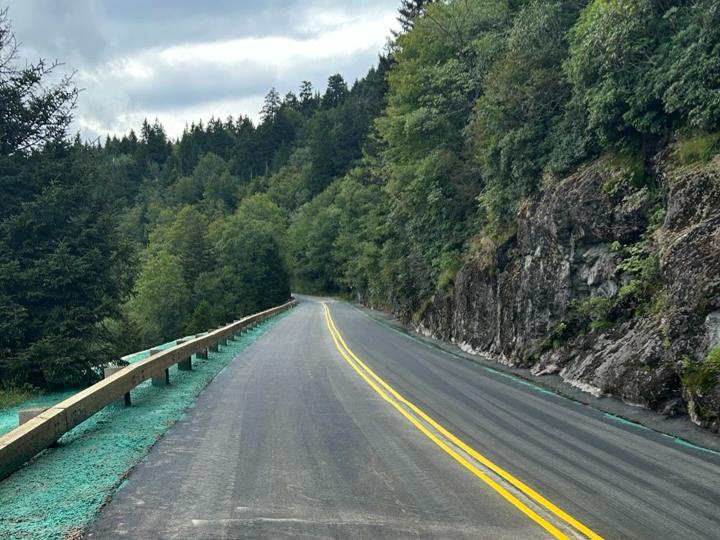 Blue Ridge Parkway completes southernmost Helene recovery road project at milepost 422 