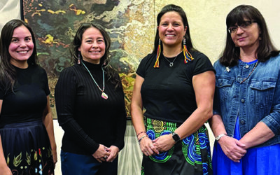 Cherokee Central Schools and community partners present “Community Book Gardens” at National Conference