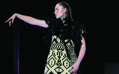 Lindley Wyatt brings her culture to the runway