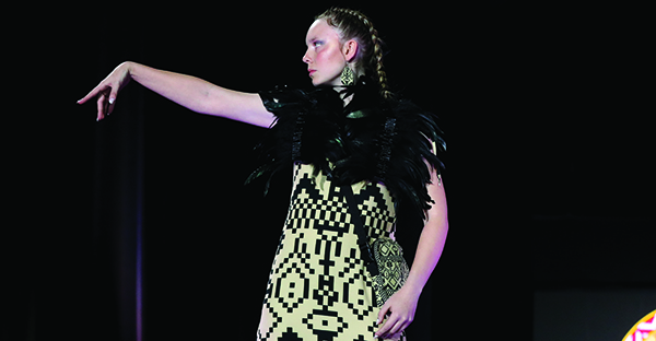 Lindley Wyatt brings her culture to the runway 