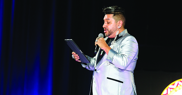 THE GOOD STUFF: Yona Wade serves, represents with style