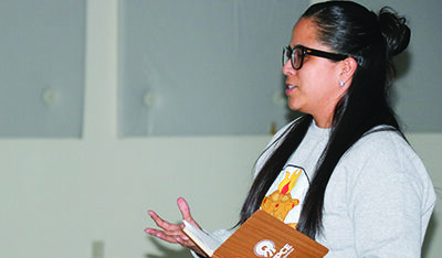 Sharing knowledge: EBCI attendees give presentation on New Zealand trip