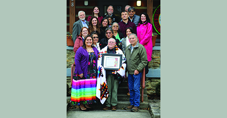 Dr. Lisa Lefler named Honorary Member of EBCI