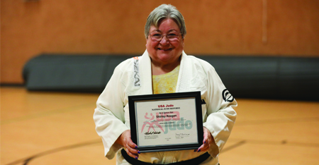 Shirley Reagan receives USA Judo National Referee certification